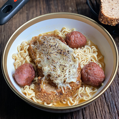 noodles con albondigas receta fagor