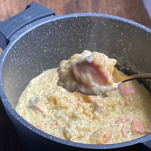 RECETA RISOTTO GAMBAS